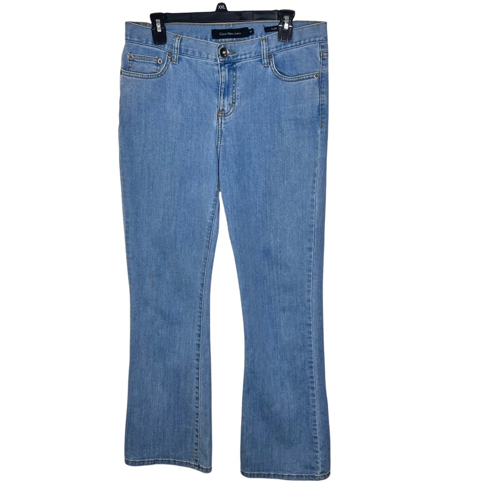 Y2K Calvin Klien Flair Mid-Rise Flare Jeans